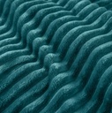 Dahlia - Fleece Throw in Emerald Green - Image 5