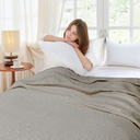 Eden - Quilted Bedspread Set in Stone - Image 2