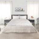 Cavendish Collection - Embellished Jacquard Quilted Bedspread Set in Cream - Image 3