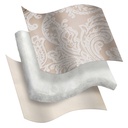 Cavendish Collection - Embellished Jacquard Quilted Bedspread Set in Cream - Image 5
