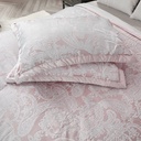 Cavendish Collection - Embellished Jacquard Quilted Bedspread Set in Blush Pink - Image 6