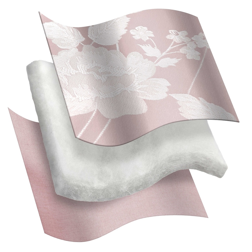 Meadows Collection - Embellished Jacquard Quilted Bedspread Set in Blush Pink - Image 6