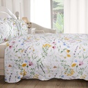 Bramble Collection - Quilted Patchwork Bedspread Set - Image 7