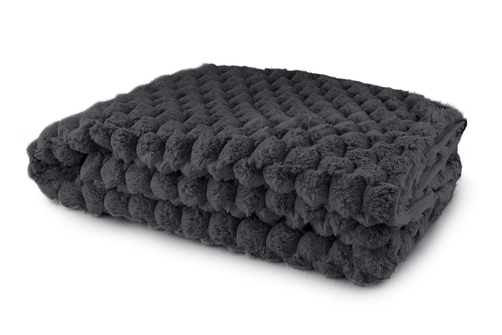 Leah Deluxe Throw in Black - Image 4