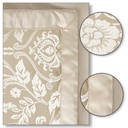 Harrow - Embellished Jacquard Quilted Bedspread Set in Cream - Image 4