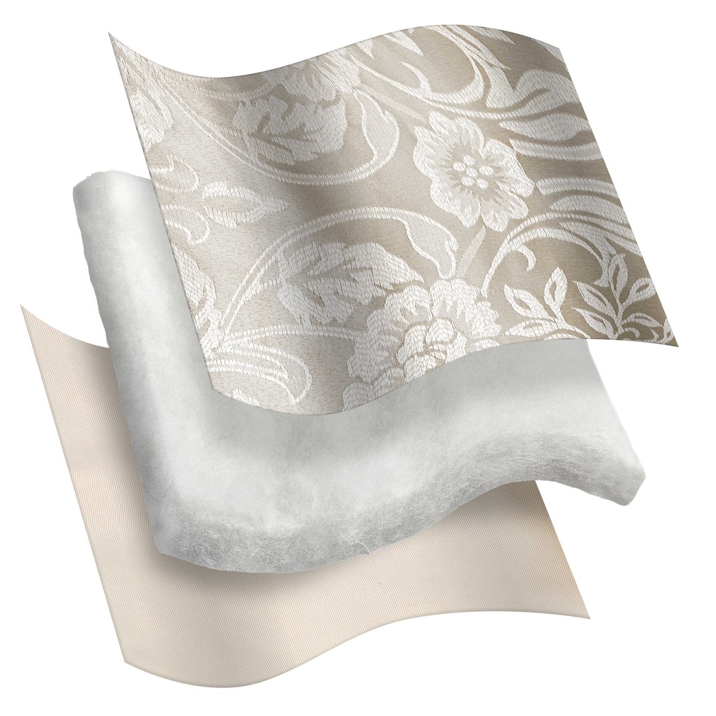 Harrow - Embellished Jacquard Quilted Bedspread Set in Cream - Image 6