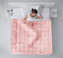 Weighted Sherpa Blanket in Blush Pink - Image 8