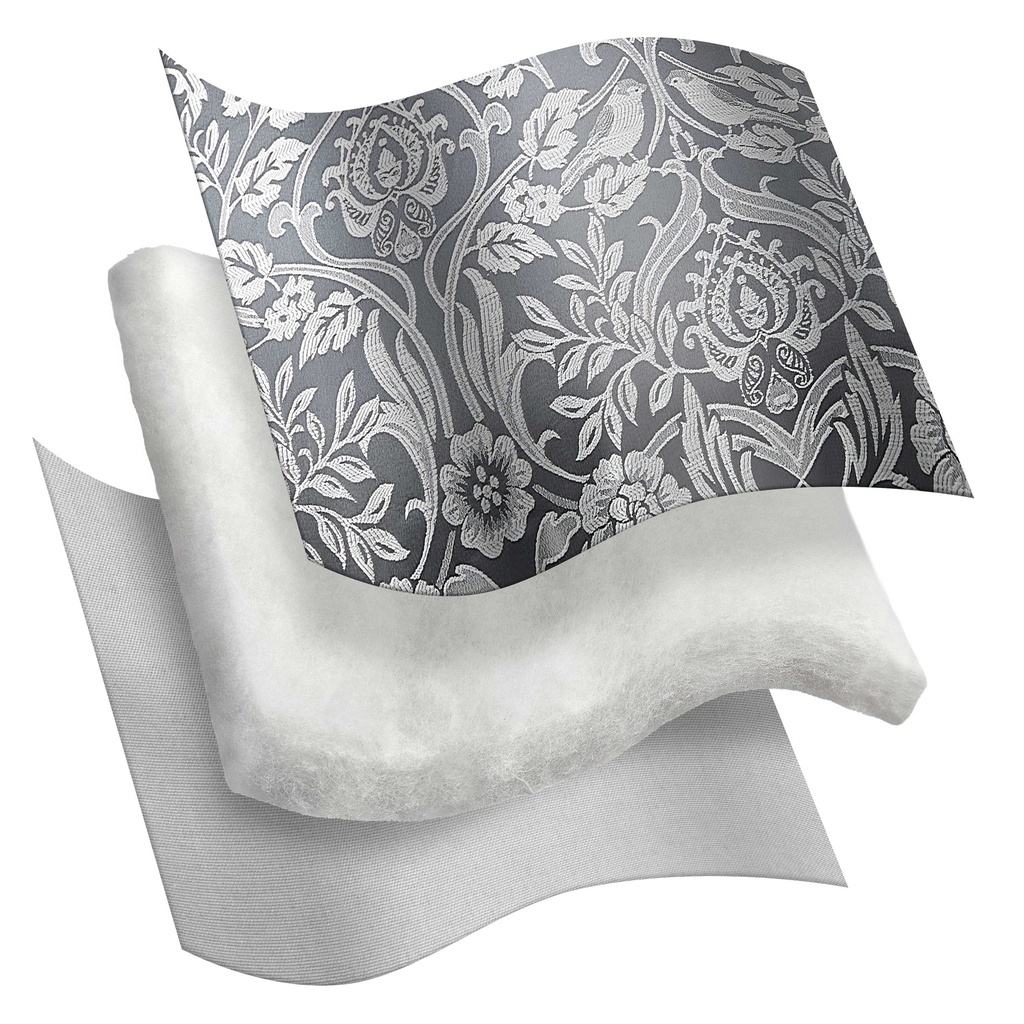 Harrow - Embellished Jacquard Quilted Bedspread Set in Silver - Image 6