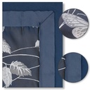 Meadows Collection - Embellished Jacquard Quilted Bedspread Set in Navy - Image 5