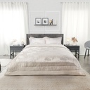 English Garden - Embellished Jacquard Quilted Bedspread Set in Cream - Image 4