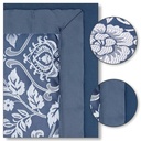 Harrow - Embellished Jacquard Quilted Bedspread Set in Navy - Image 4