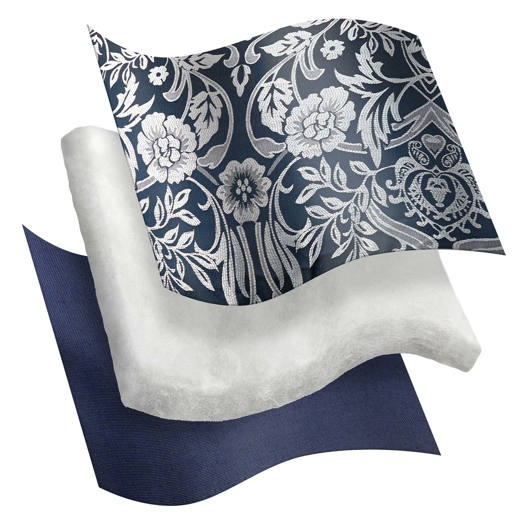 Harrow - Embellished Jacquard Quilted Bedspread Set in Navy - Image 6