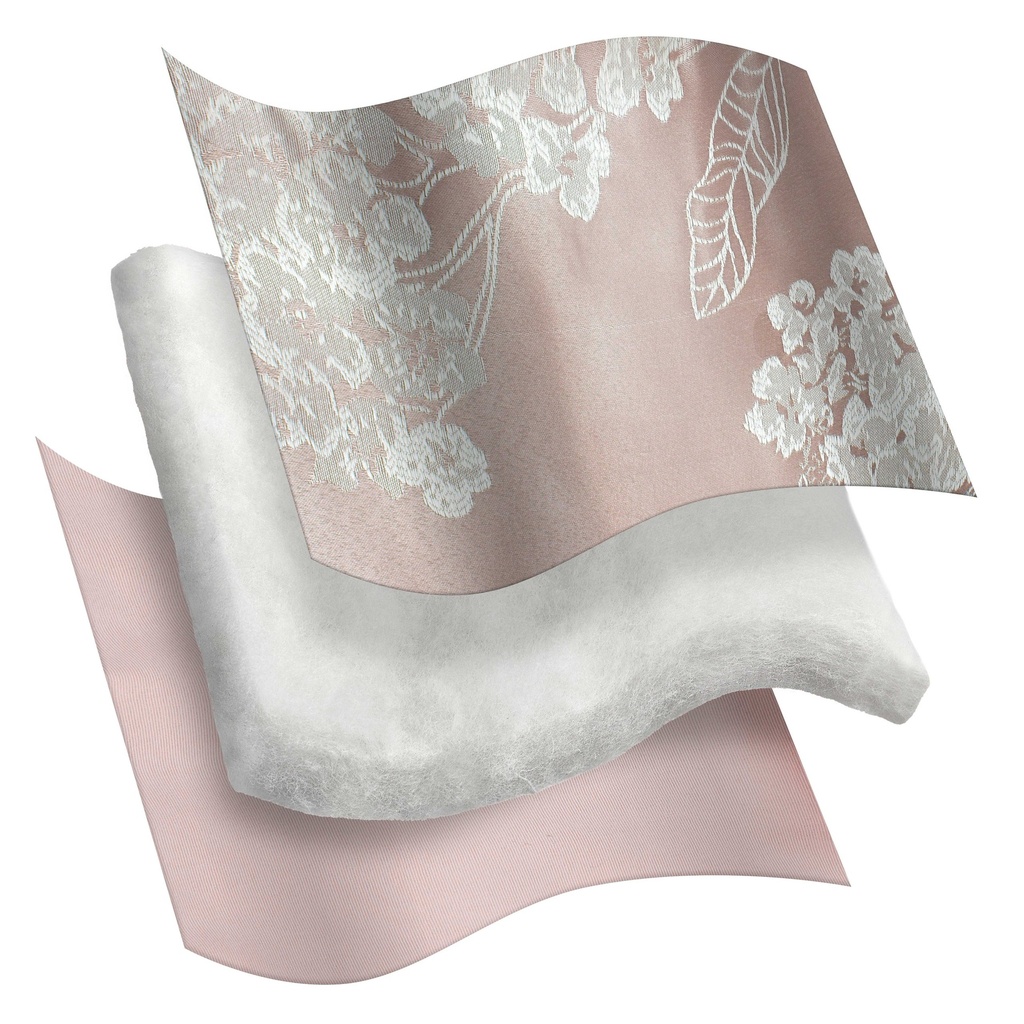 English Garden - Embellished Jacquard Quilted Bedspread Set in Blush Pink - Image 7