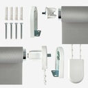 Blackout Roller Blind in Grey - Image 6