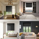 Blackout Roller Blind in Black - Image 2