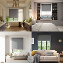 Blackout Roller Blind in Charcoal - Image 2