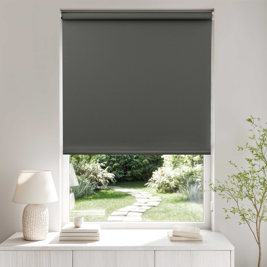 Blackout Roller Blind in Charcoal - Image 5