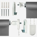 Blackout Roller Blind in Charcoal - Image 6