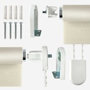 Scalloped Roller Blind in Cream - Image 4