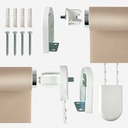Scalloped Roller Blind in Natural - Image 4
