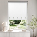 Square Eyelet Roller Blind in White - Image 4