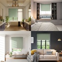 Blackout Roller Blind in Sage Green - Image 2