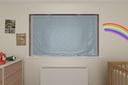 Snoozey Portable Kids Blackout Curtain Blind in Grey - Image 5