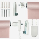 Blackout Roller Blind in Blush Pink - Image 6