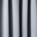 Essential Blackout Collection - Woven Blackout Pencil Pleat Curtains in Grey - Image 4