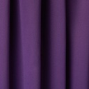 Essential Blackout Collection - Woven Blackout Pencil Pleat Curtains in Amethyst - Image 3