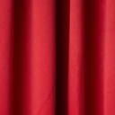 Essential Blackout Collection - Woven Blackout Pencil Pleat Curtains in Red - Image 3