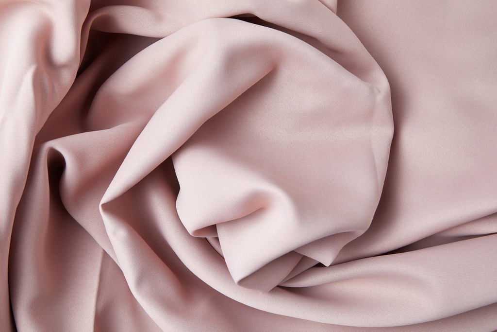 Essential Blackout Collection - Woven Thermal Blackout Eyelet Curtains in Blush Pink - Image 3