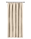 Essential Blackout Collection - Woven Thermal Blackout Eyelet Door Curtain in Natural - Image 3