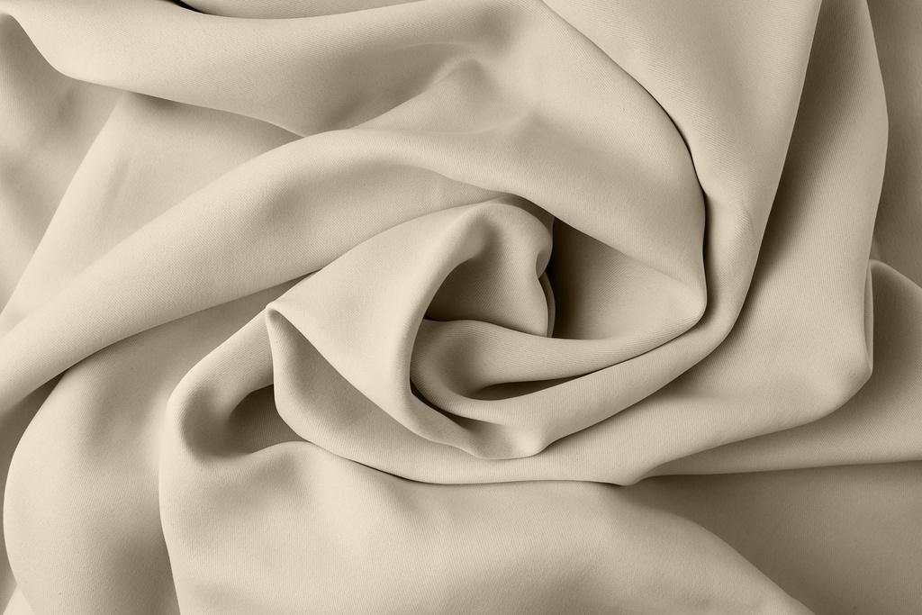 Essential Blackout Collection - Woven Thermal Blackout Pencil Pleat Curtains in Natural - Image 3