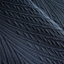 Wave Collection - Woven Jacquard Lined Eyelet Curtains in Navy - Image 6