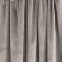 Verbena Collection - Velvet Blackout Pencil Pleat Curtains in Stone - Image 6