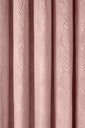 Silva Collection - Embossed Velvet Woven Thermal Blackout Eyelet Curtains in Blush Pink - Image 3