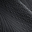 Wave Collection - Woven Jacquard Lined Eyelet Curtains in Black - Image 6