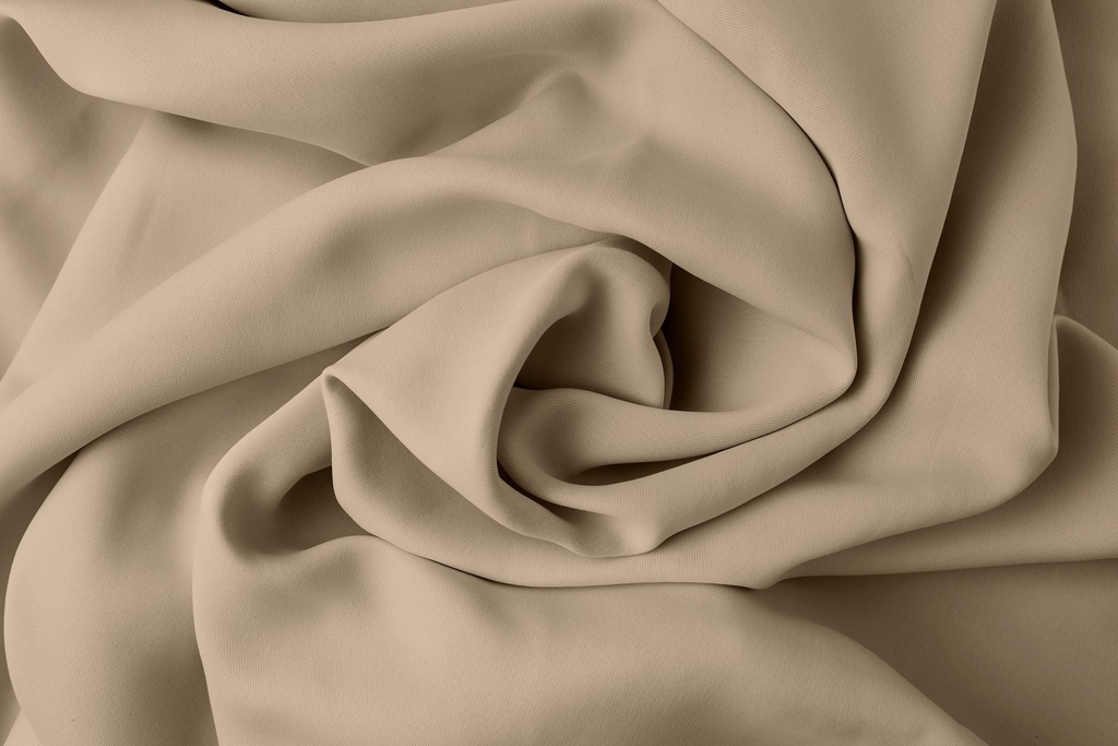 Essential Blackout Collection - Woven Thermal Blackout Pencil Pleat Curtains in Latte - Image 3
