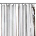 Thermal Fleece Backed Pencil Pleat Curtain Linings in White - Image 2