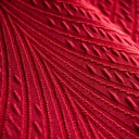 Wave Collection - Woven Jacquard Lined Eyelet Curtains in Cranberry - Image 6