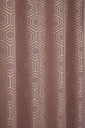 Element Collection - Woven Thermal Blackout Eyelet Curtains in Blush Pink - Image 3