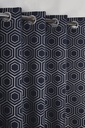 Element Collection - Woven Thermal Blackout Eyelet Curtains in Navy - Image 3