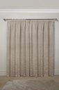 Cavendish Collection - Lined Pencil Pleat Jacquard Curtains in Cream - Image 4