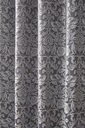 Harrow - Lined Eyelet Jacquard Curtains in Silver - Image 2
