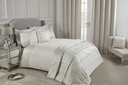 Harrow - Lined Eyelet Jacquard Curtains in Cream - Image 5
