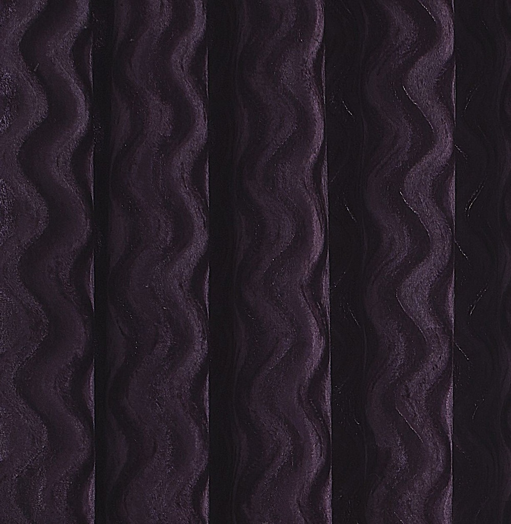 Ophelia Collection - Rippled Velvet Lined Eyelet Curtains in Heather - Image 2