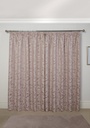 Cavendish Collection - Lined Pencil Pleat Jacquard Curtains in Blush Pink - Image 3