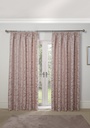 Cavendish Collection - Lined Pencil Pleat Jacquard Curtains in Blush Pink - Image 4