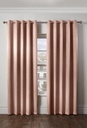 Metro Collection - Thermal Blackout Eyelet Curtains in Blush Pink - Image 3